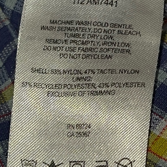 Columbia Mens Blue And Yellow Long Sleeve Outdoorsman Button Down Shirt, XXL - Picture 6 of 7